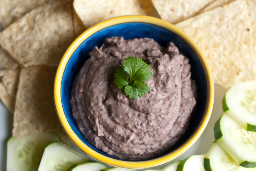 Back To Organic – Delicious Black Bean Hummus Dip without Tahini